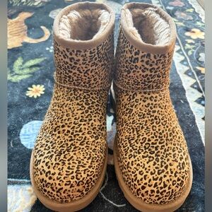 Leopard Print Uggs